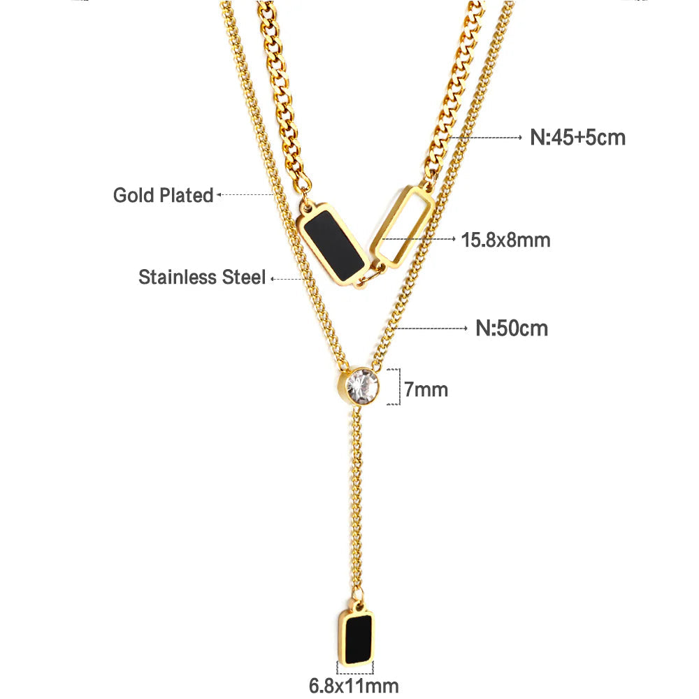 Double Chain Necklace