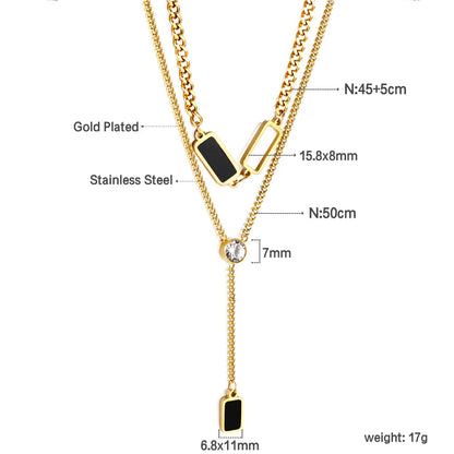 Double Chain Necklace