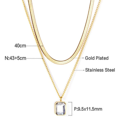 Square Necklace